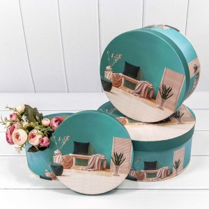 Коробки Круглые Набор