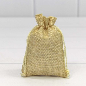Мешочки из искусственного льна 