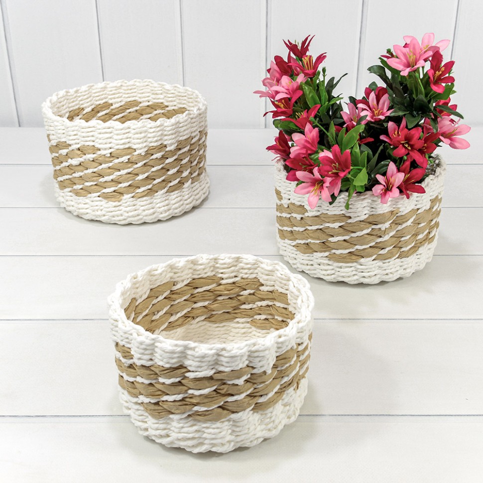 Корзина плетёная   набор    