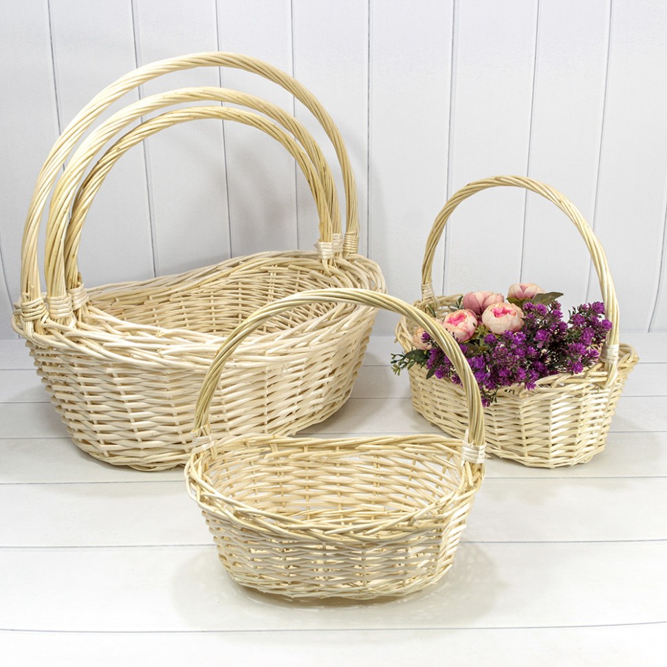 Корзины Овальные Набор Корзины Овальные Набор