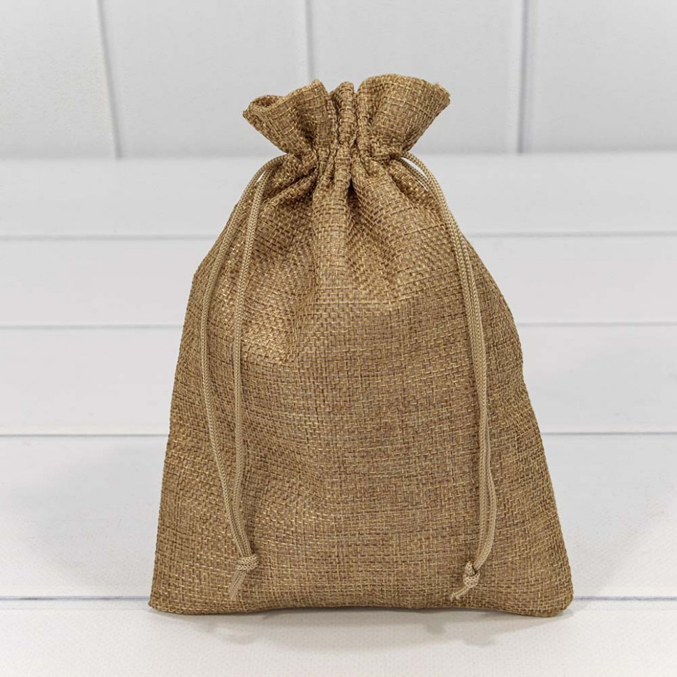 Мешочки из искусственного льна Мешочки из искусственного льна