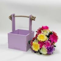 Ящик флористический с ручкой  