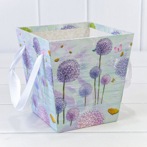 Коробка "Ваза для цветов"