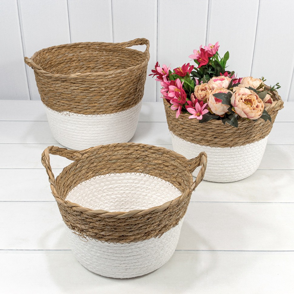 Корзина плетёная   набор    